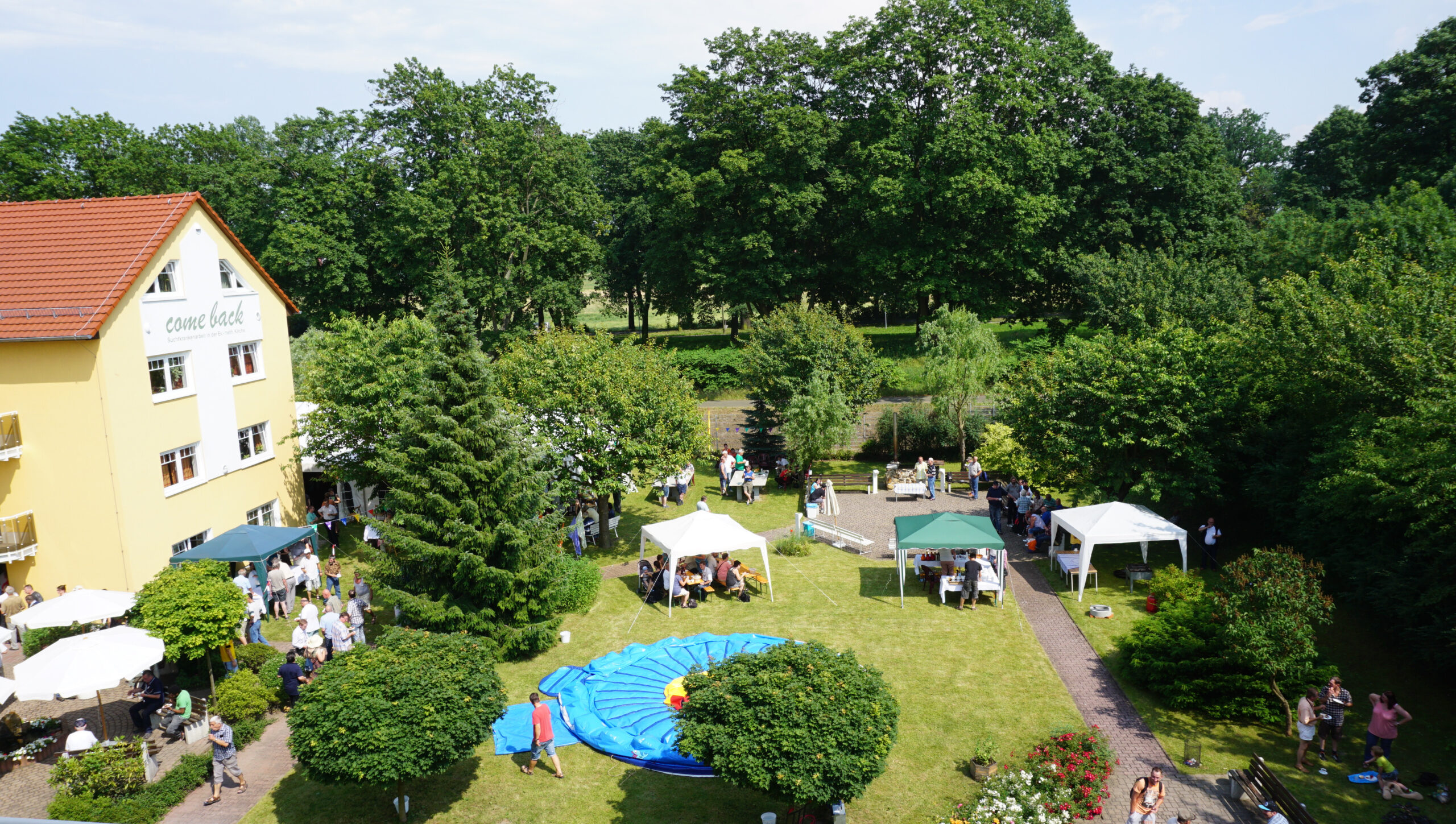 Jahresfest auf im Gelände des Come Back e. V.