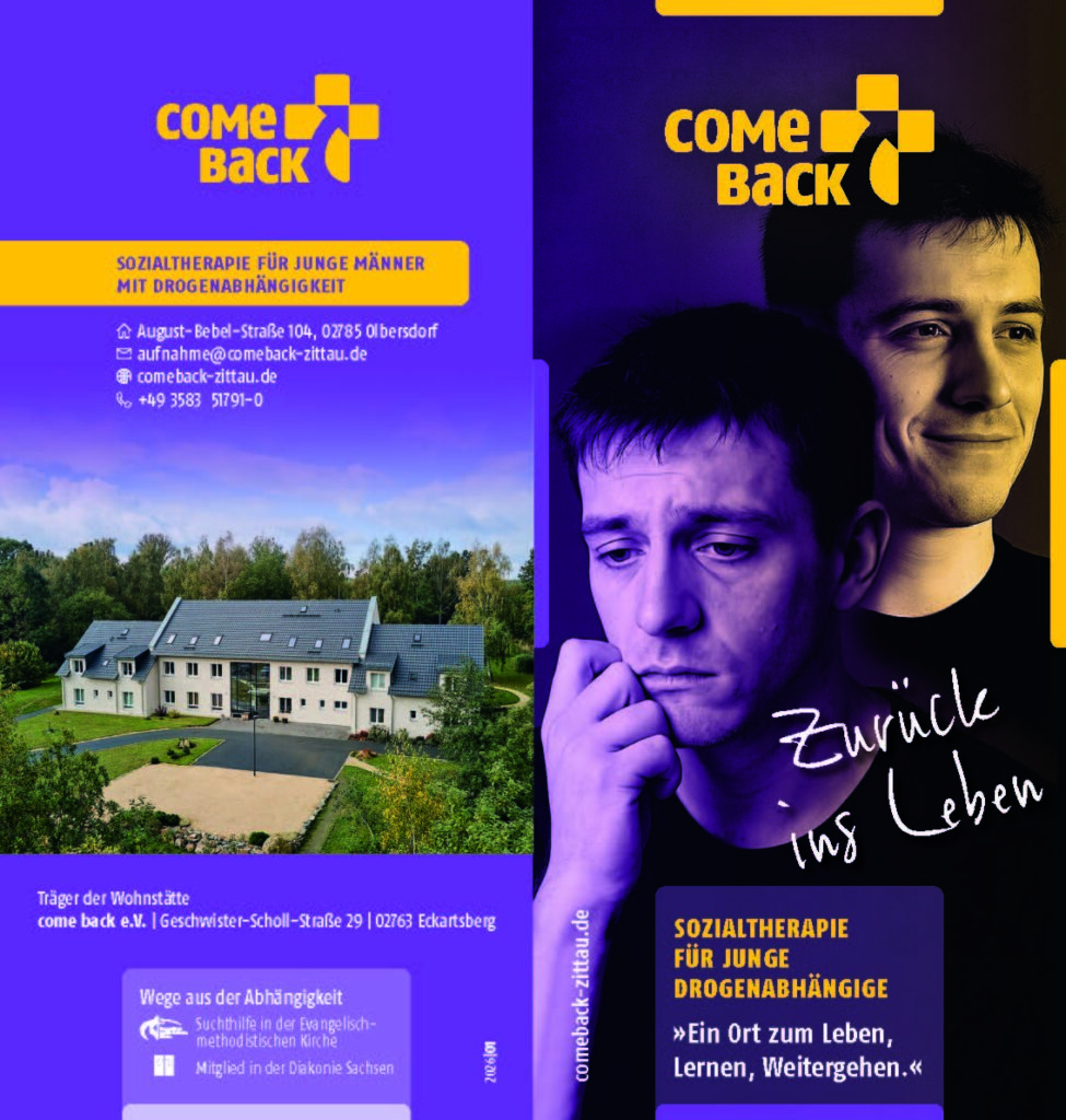 Flyer Wohnstätte für junge CMA